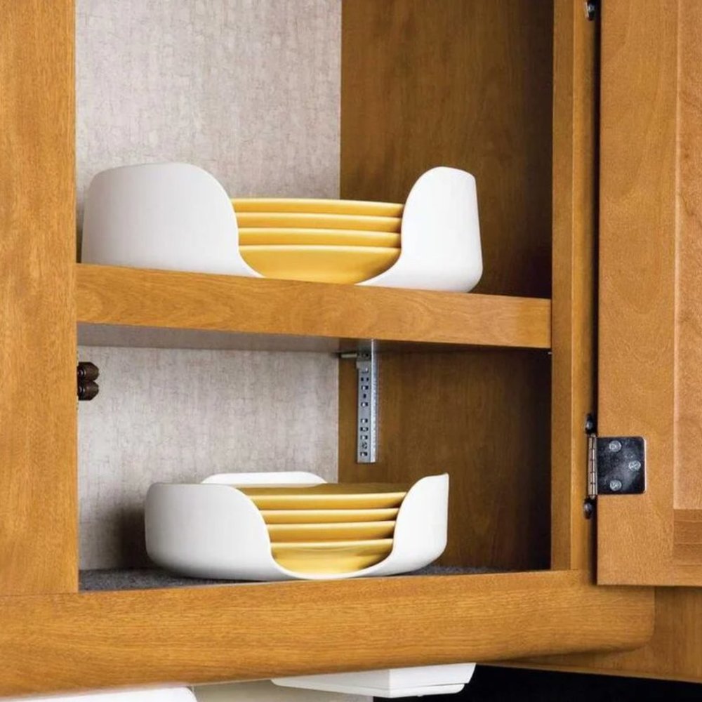 Camco Stack-A-Plate Set Of 2 White